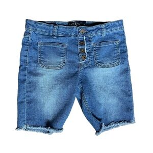 Girl’s Lucky Brand Button Fly Denim Jean Shorts - Size 12